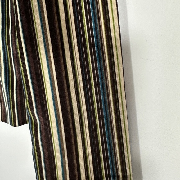 Vtg Neiman Marcus Women's Sz 10 Velour Striped Blazer Jacket Academic Y2K - Picture 6 of 12